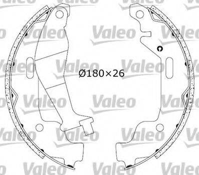 VALEO 554764 Комплект гальмівних колодок