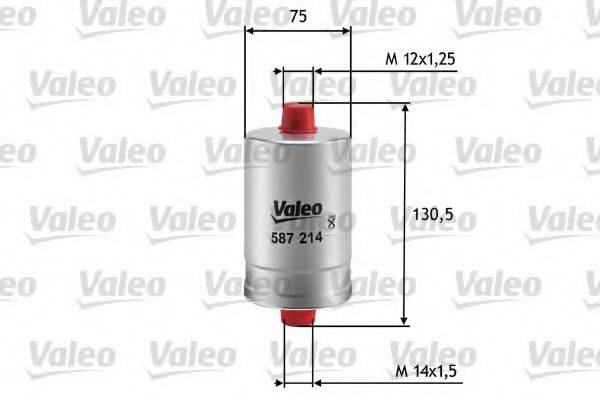 VALEO 587214 Топливный фильтр