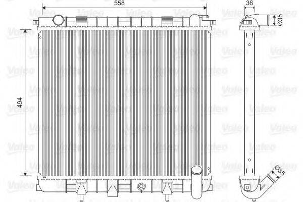 LAND ROVER PCC106940 Радіатор, охолодження двигуна