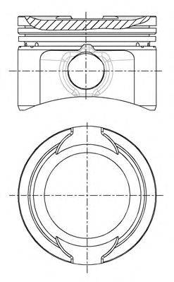NURAL 8713840810 Поршень
