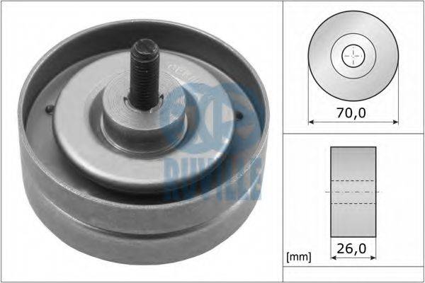 VW 062 145 278 A Паразитний / провідний ролик, полікліновий ремінь