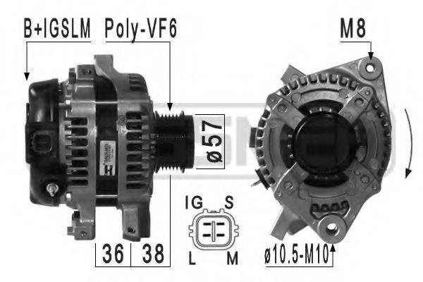 MAGNETI MARELLI 063377536010 Генератор