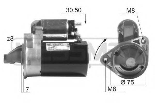 STARLINE SX5062 Стартер