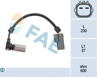 FAE 79085 Датчик частоти обертання, керування двигуном