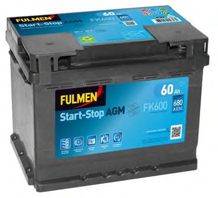 FULMEN FK600 Стартерна акумуляторна батарея; Стартерна акумуляторна батарея