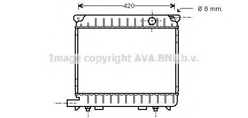 AVA QUALITY COOLING BW2141 Радіатор, охолодження двигуна