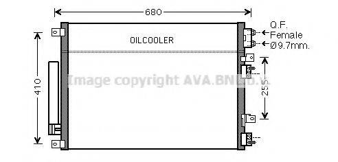 KAGER 946471 Конденсатор, кондиціонер