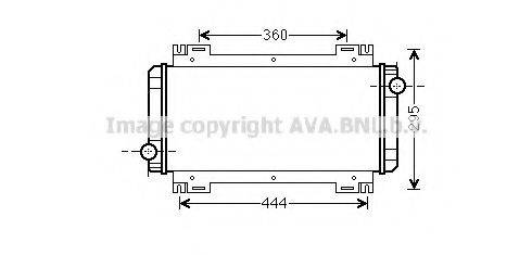 AVA QUALITY COOLING FD2044 Радіатор, охолодження двигуна