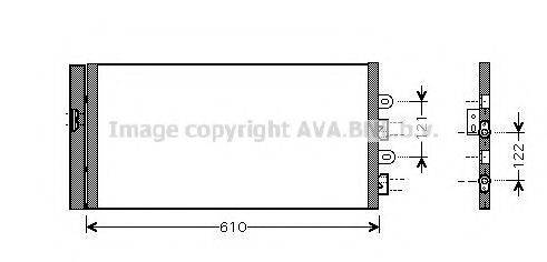 AVA QUALITY COOLING FTA5298D Конденсатор, кондиціонер