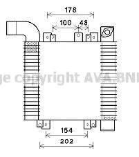 AVA QUALITY COOLING HY4359 Інтеркулер