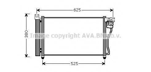 AVA QUALITY COOLING HY5164D Конденсатор, кондиціонер