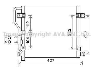 AVA QUALITY COOLING HY5376 Конденсатор, кондиціонер