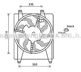 AVA QUALITY COOLING HY7535 Вентилятор, охолодження двигуна