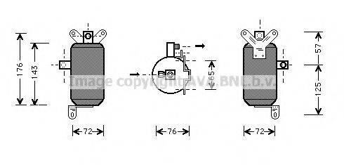 AVA QUALITY COOLING JRD021 Осушувач, кондиціонер