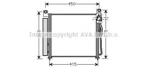 AVA QUALITY COOLING KA5065D Конденсатор, кондиціонер