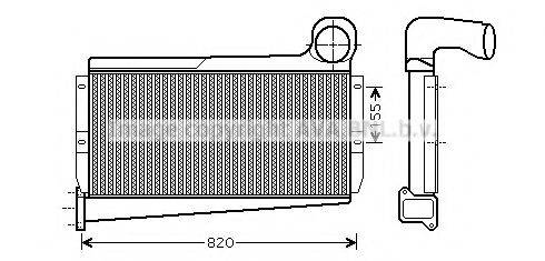 BTS TURBO L970343 Інтеркулер