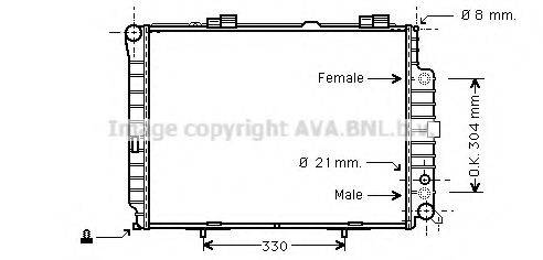 AVA QUALITY COOLING MS2305