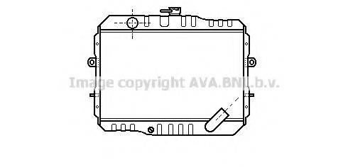 AVA QUALITY COOLING MT2001 Радіатор, охолодження двигуна