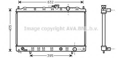 BLUE PRINT ADC49837 Радіатор, охолодження двигуна