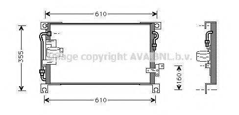 AVA QUALITY COOLING MT5150 Конденсатор, кондиціонер