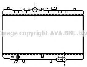 BLUE PRINT ADM59804 Радіатор, охолодження двигуна