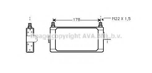 AVA QUALITY COOLING PE3153 масляний радіатор, моторне масло