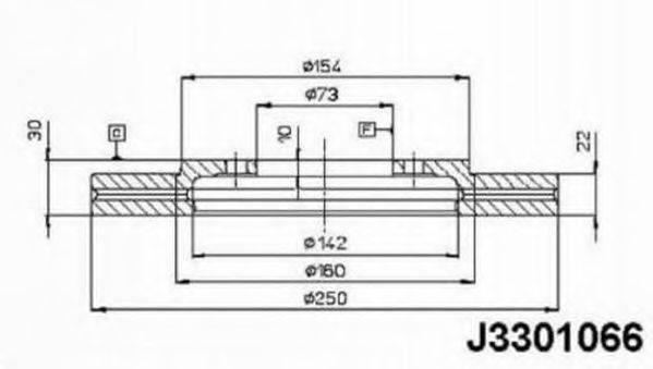 NIPPARTS J3301066