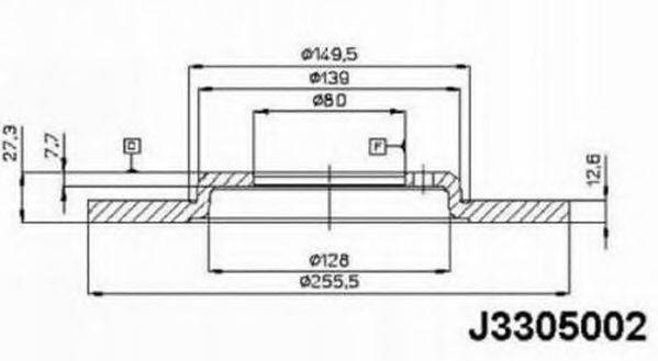 NIPPARTS J3305002