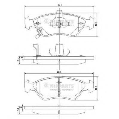 NIPPARTS J3600303