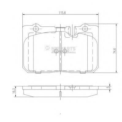 NIPPARTS J3602103