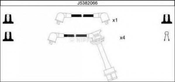 NIPPARTS J5382066 Комплект дротів запалювання