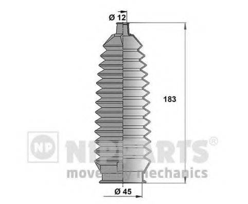 NIPPARTS N2844009 Комплект пильника, рульове керування