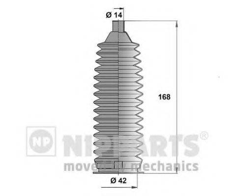 NIPPARTS N2848006 Комплект пильника, рульове керування