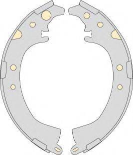MGA K770344 Комплект гальм, барабанний гальмівний механізм