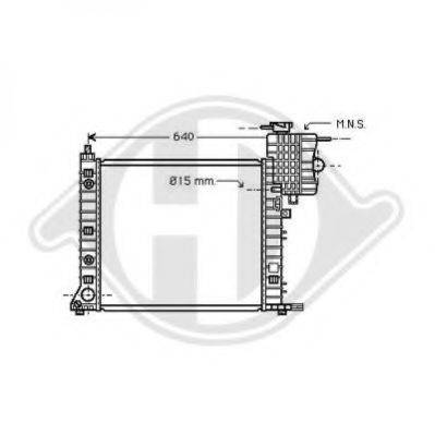 EQUAL QUALITY RM0626 Радіатор, охолодження двигуна