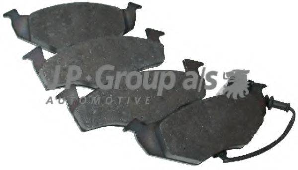 JP GROUP 1163603110 Комплект гальмівних колодок, дискове гальмо