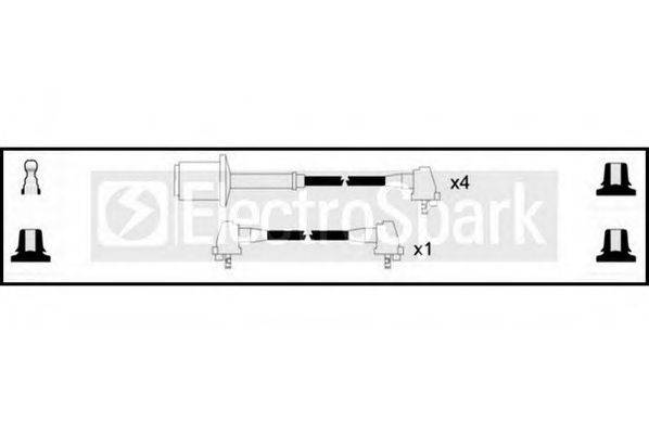 STANDARD OEK324 Комплект дротів запалювання