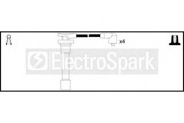 STANDARD OEK690 Комплект дротів запалювання