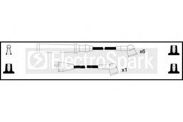 STANDARD OEK250 Комплект дротів запалювання