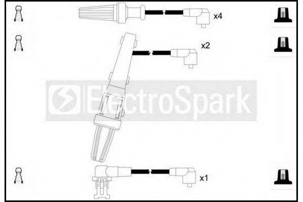 STANDARD OEK441 Комплект дротів запалювання