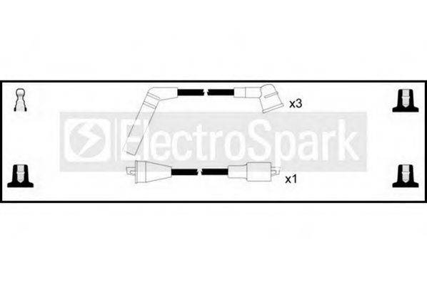 STANDARD OEK272 Комплект дротів запалювання