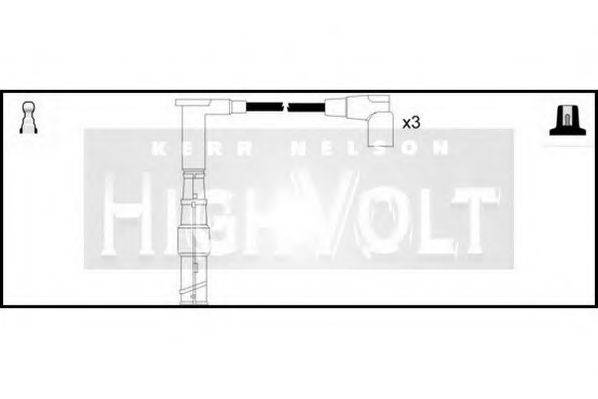 STANDARD OEF719 Комплект дротів запалювання