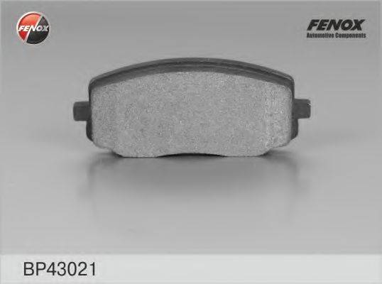 FENOX 24275 Комплект гальмівних колодок, дискове гальмо