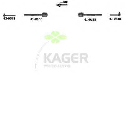 KAGER 800811 Підвіска колеса