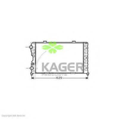 KAGER 310058 Радіатор, охолодження двигуна