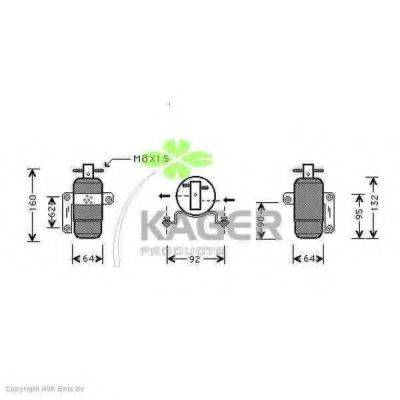 KAGER 945472 Осушувач, кондиціонер