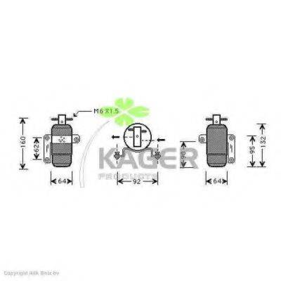 KAGER 945473 Осушувач, кондиціонер