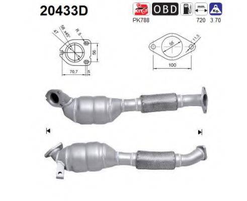 MAGNAFLOW 62512D Каталізатор