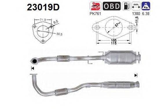 JEEP 52128766AA Каталізатор