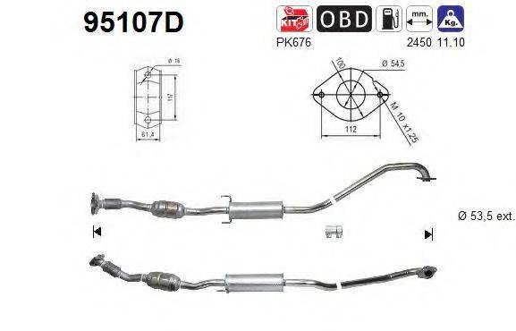 AS 95107D Каталізатор